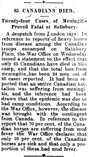 3 65 Canadians Died - Feb 18 1915
